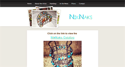 Desktop Screenshot of niknaksgifts.com